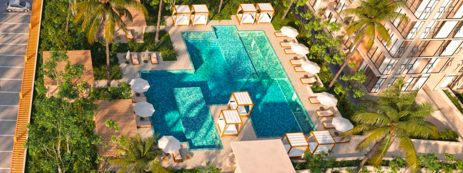 Playa del Carmen, Quintana Roo, 2 Bedrooms Bedrooms, ,1 BathroomBathrooms,Departamento,En Venta,1030